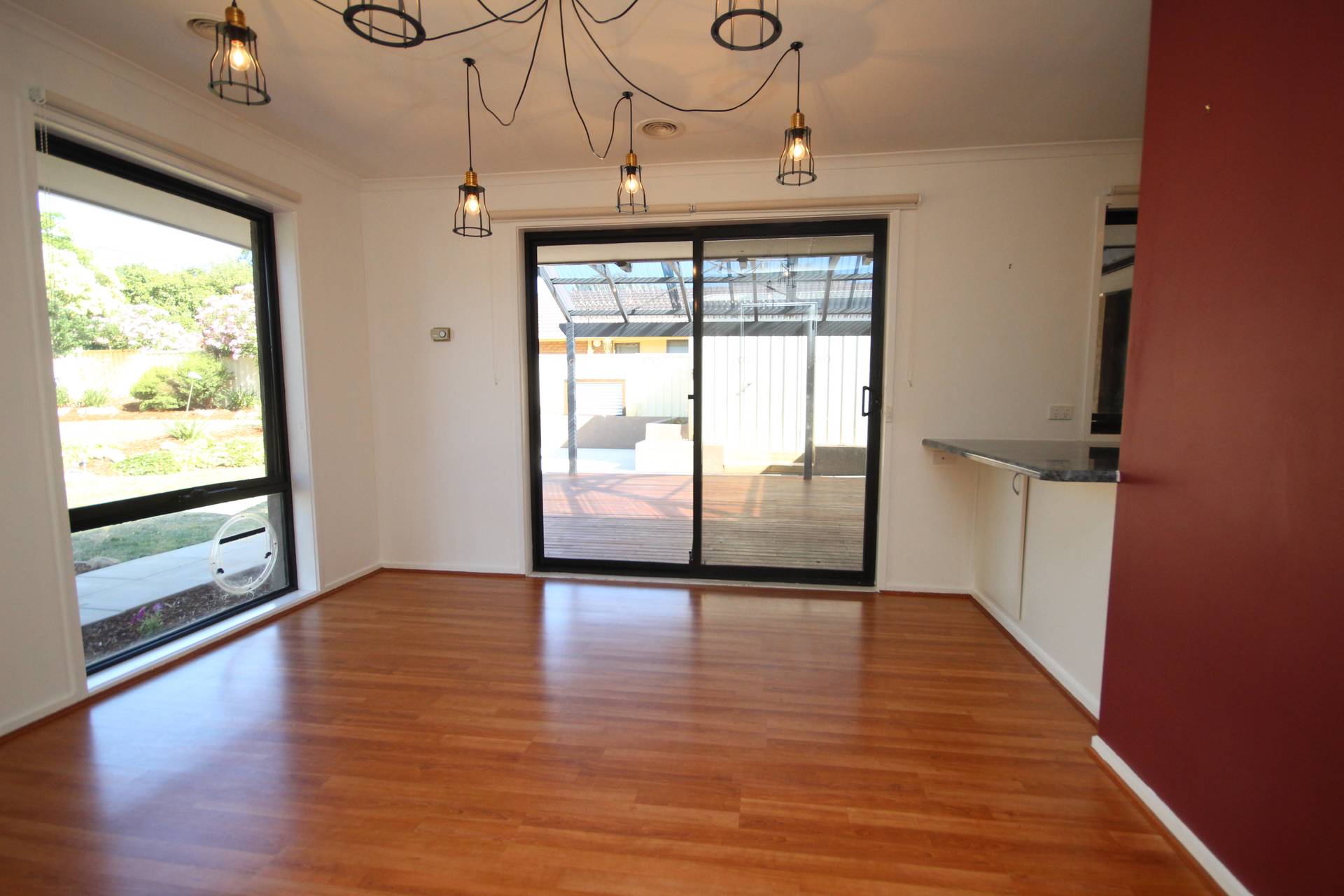 Living Room With Lamp